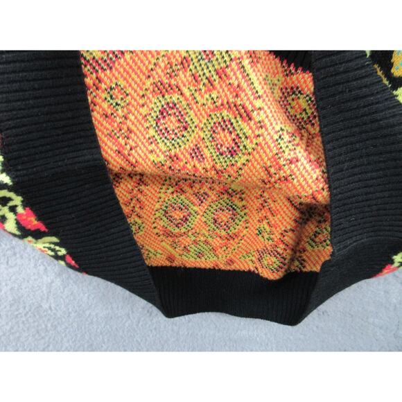 FUN.COM Sugar Skull Day of the Dead Adult Men's Small Ugly Christmas Sweater - Picture 13 of 13